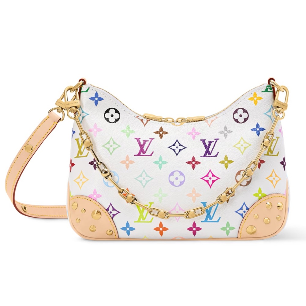 ❌SOLD❌ NEW LV x TM Boulogne PM White Multicolor Bag